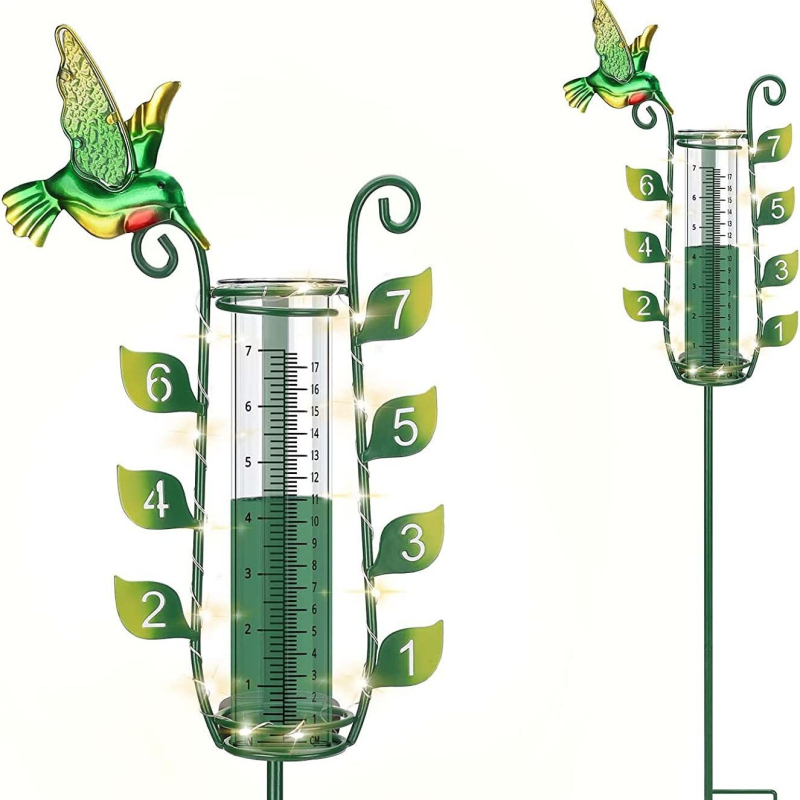 Kültéri esőmérő vasból, dekoratív