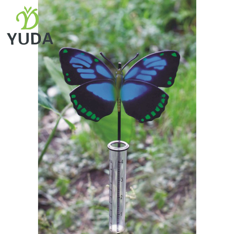 Дъждомер за градина — форма калинка, модел TP0708, марка YUDA, капацитет 100 мм