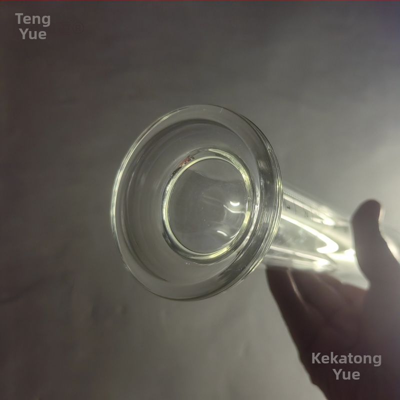 Sklenený daždomer s skleneným tubom pre hydrológiu a meteorológiu, národný štandard