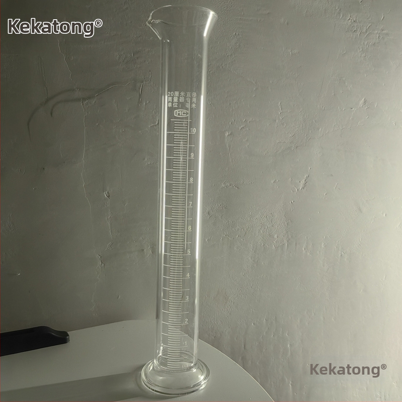 Sklenený daždomer s skleneným tubom pre hydrológiu a meteorológiu, národný štandard