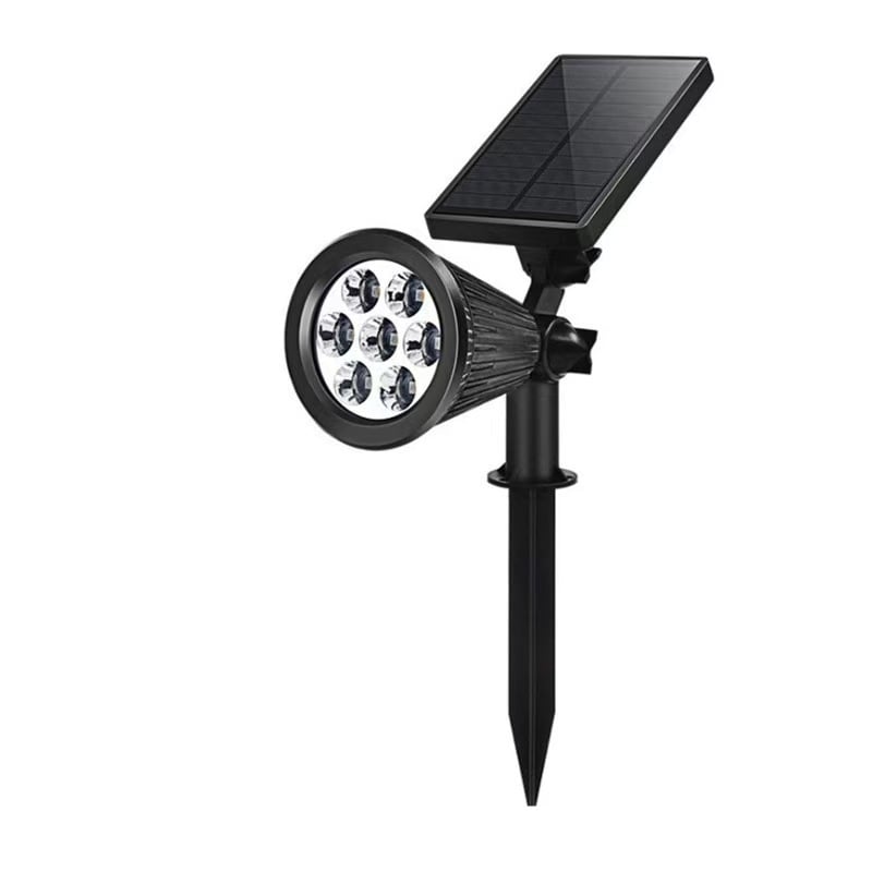 Vanjsko solarno vrtno svjetlo – LED, 5W, 3.7V, cvjetni oblik, induktivni prekidač, vrijeme osvjetljenja 12–16 h