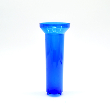 Ornament decorativ de grădină pentru exterior; pluviometru simplu cu tijă din fier; material PS; destinat măsurării precipitațiilor