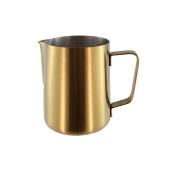 Διαβαθμισμένο ποτήρι καφέ από ανοξείδωτο χάλυβα με στόμιο, 600 ml, 304 ποιότητα, με αυτιά