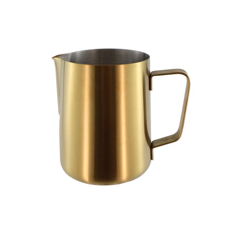 Διαβαθμισμένο ποτήρι καφέ από ανοξείδωτο χάλυβα με στόμιο, 600 ml, 304 ποιότητα, με αυτιά