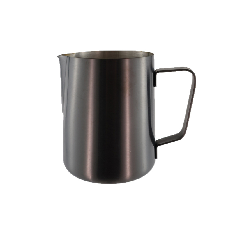 Διαβαθμισμένο ποτήρι καφέ από ανοξείδωτο χάλυβα με στόμιο, 600 ml, 304 ποιότητα, με αυτιά