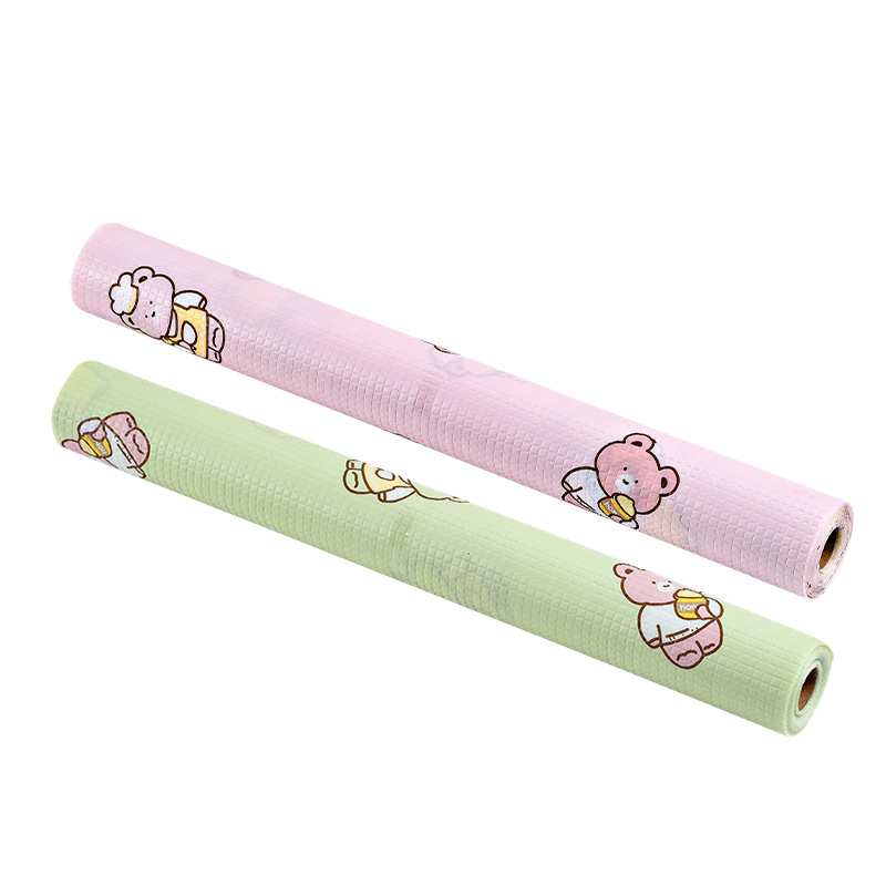 Kartúnový štýl – Podložka pre skrinky a kuchynské zásuvky – Materiál PE, vodeodolná vrstva PE bavlna, vlhkosťodolná podložka