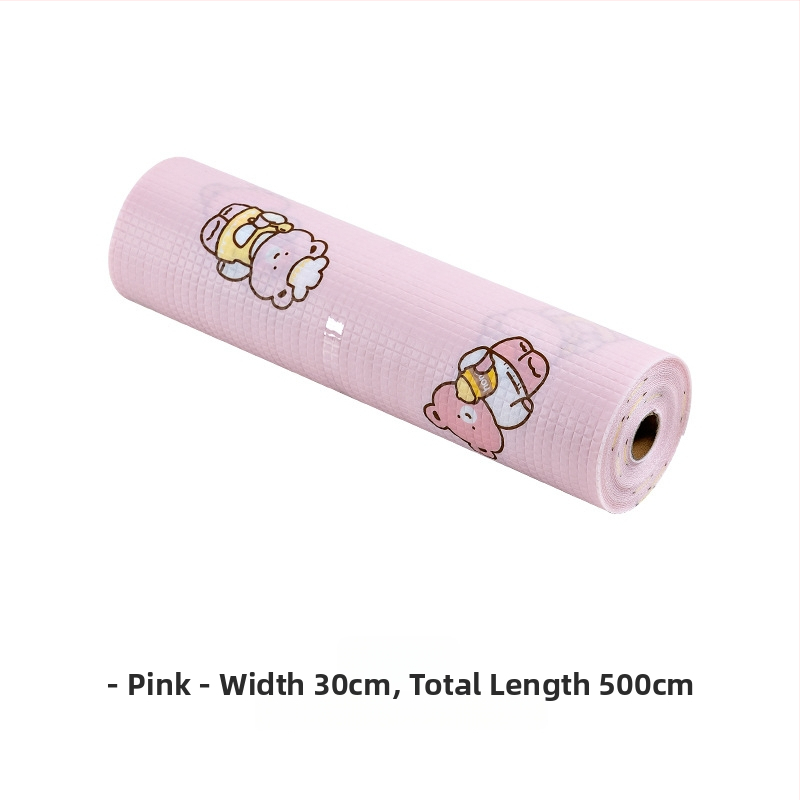 Kartúnový štýl – Podložka pre skrinky a kuchynské zásuvky – Materiál PE, vodeodolná vrstva PE bavlna, vlhkosťodolná podložka