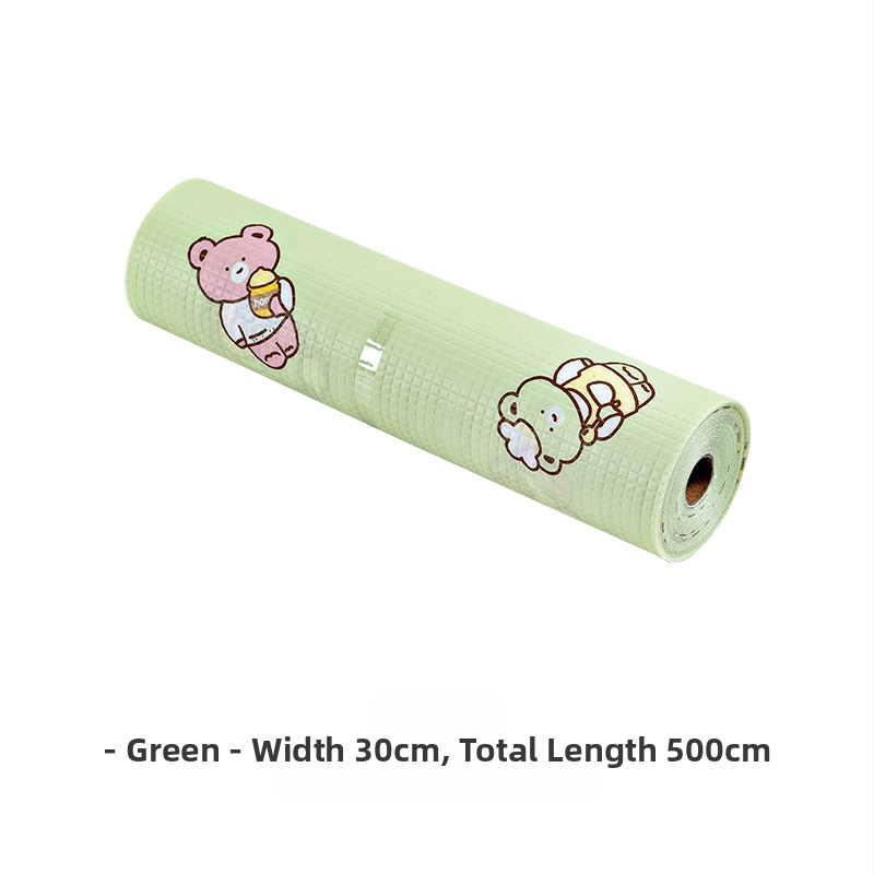 Kartúnový štýl – Podložka pre skrinky a kuchynské zásuvky – Materiál PE, vodeodolná vrstva PE bavlna, vlhkosťodolná podložka