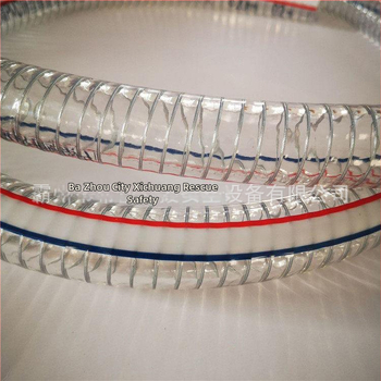 Hädapäästetorud: vaakumi negatiivne rõhk, terasest nöör, läbipaistva toru, kõrgsurve pehme veetorustik, tugevdatud plastik