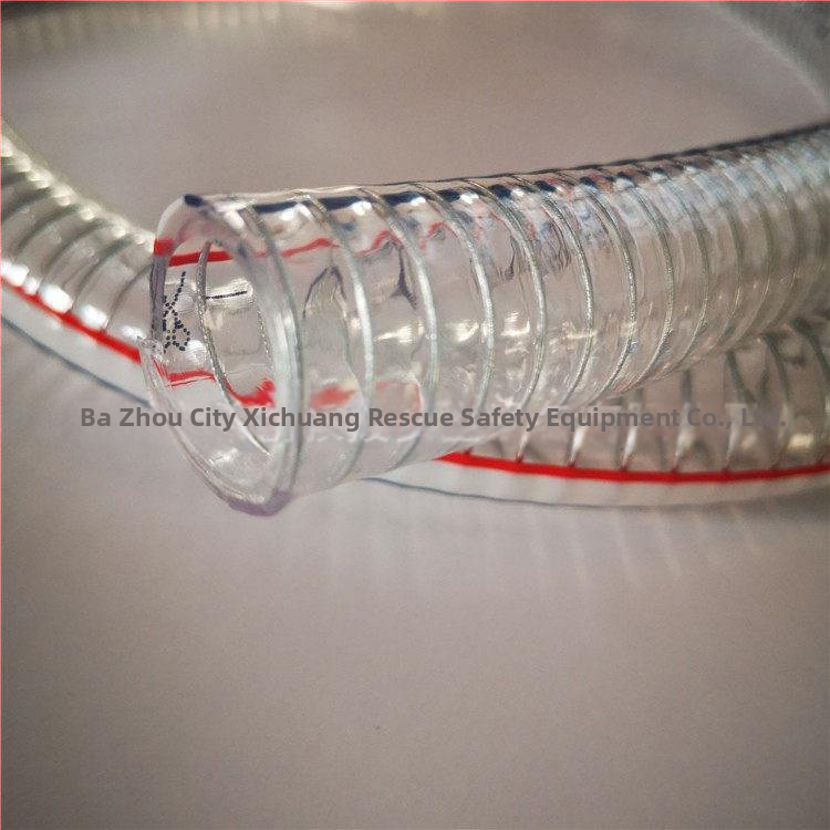 Záchranné potrubie s vakuovým tlakom: oceľové vlákno, priehľadná trubica, vysokotlaková mäkká vodovodná trubka, antifrízový zosilnený plast