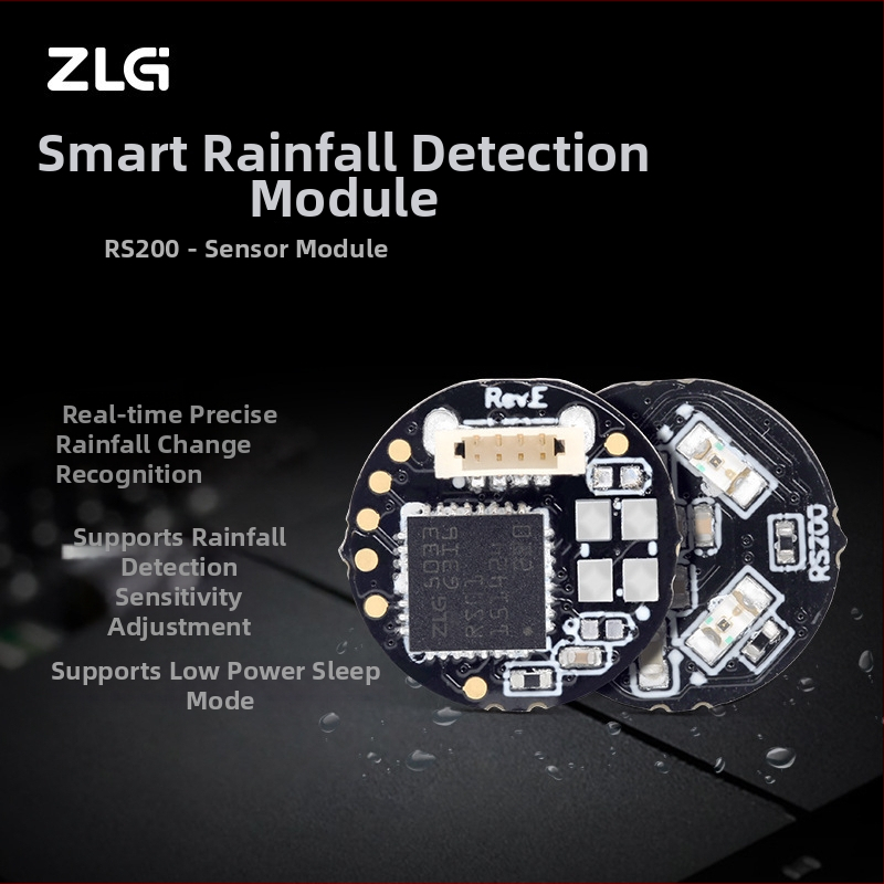 ZLG RS200 inteligentný modul detekcie zrážok s teplotným senzorom (termopár), určený pre dezinfekčné pištole