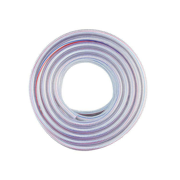 PVC cijev za vode visokog tlaka – antifriz, debela stijena, ojačanje čeličnim žicom, prozirna cijev, za protupožarnu zaštitu i kontrolu poplava