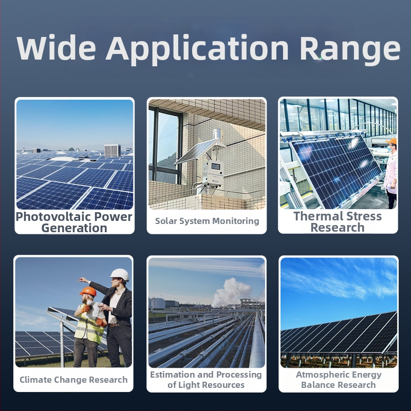 Селскостопанска метеорологична станция за мониторинг на околната среда с датчици за температура и влажност на почвата и измерване на валежите — модел DZE-048, Dizhen'en, 200V