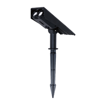 Solarna lampa za travu IP65 vodootporna, 12V, 2W, LED patch 3030, trajanje rasvjete 6-12 sati — model Solar owl ground lamp