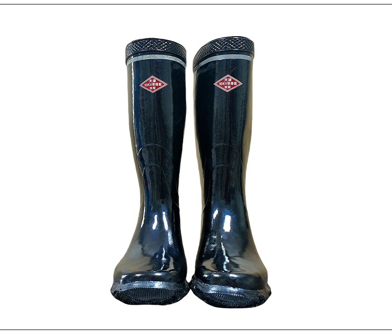 Изолирани електрически ботуши, високи гумени обувки за електрическа работа и минна индустрия