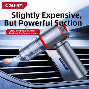 Ασύρματη φορητή ηλεκτρική σκούπα για αυτοκίνητο και σπίτι, διπλής χρήσης, 7.4V, 120W, 4000 Pa ρουφήξη