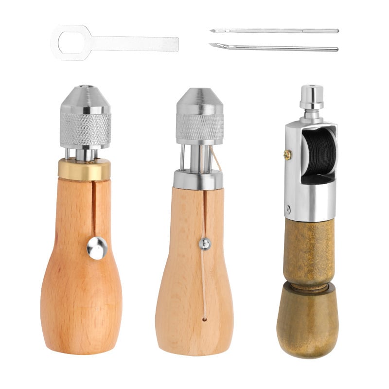 Ručni alat za šivanje kože – DIY kožni zanatski alat, voskirana nit, awl, platno, LMDZ, pakiranje 200 kom., 100 g, sladak stil