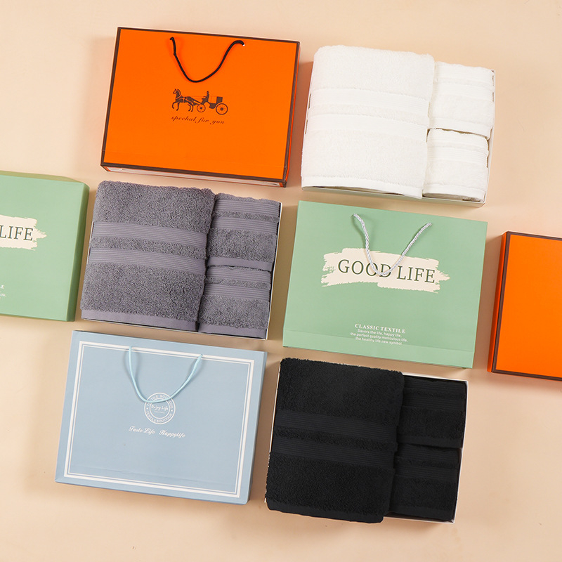 Комплект кърпа и баня кърпа, три части, чист памук, марка Yiduo, 170 г кърпа / 600 г баня кърпа, единична прежда, серия Finding Nemo