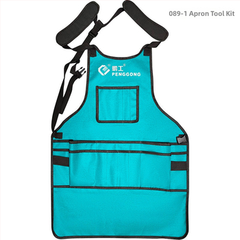 Peng gong Ποδιά εργαλείων – Σετ ποδιά εργαλείων οργάνωση και μεταφορά εργαλείων (κηπουρική, ξυλουργική, επισκευές αυτοκινήτων)