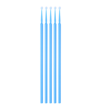 LIDDY Szempillák tisztító pamutpálca nylon spirál kefével, 100 ml