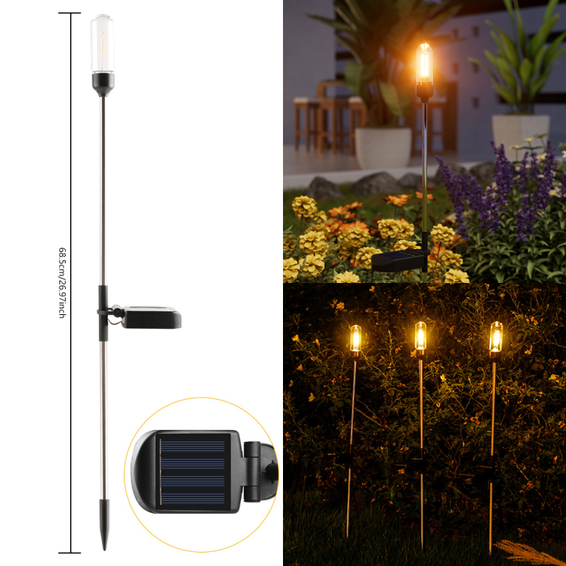 Solarne vanjske lampe za krajinu i vrt, vodootporne lampe za travnjak