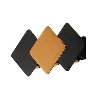 LED εξωτερική ανθεκτική στο νερό διπλής κεφαλής τοίχο λαμπτήρας με επάνω-κάτω φωτισμό, μοντέρνος σχεδιασμός για αυλή/βεράντα - 10 LED, 85-265V, 3000K, γωνία δέσμης 120°, IP65