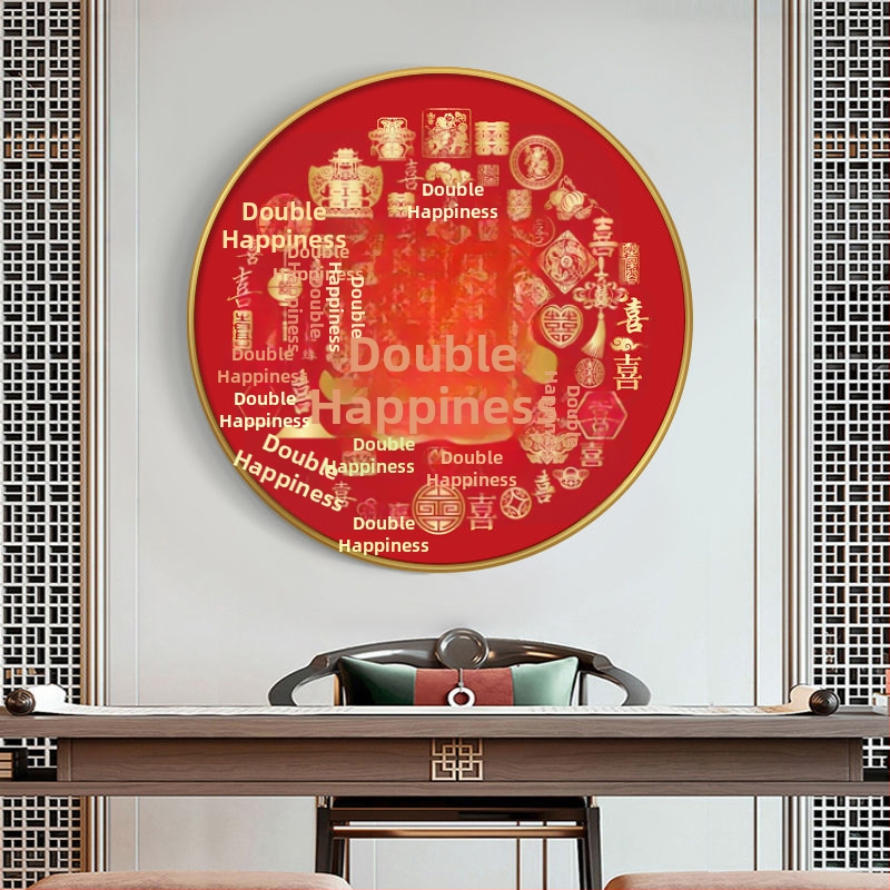 Tablou cu diamante adezive și cuvinte vesele, broderie încrucișată pe pânză 9ct, folie de plastic, stil simplu și modern