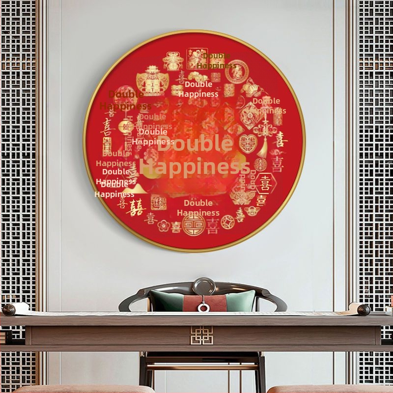 Tablou cu diamante adezive și cuvinte vesele, broderie încrucișată pe pânză 9ct, folie de plastic, stil simplu și modern