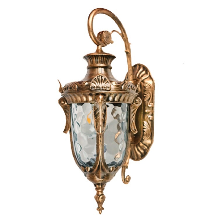 Φωτιστικό τοίχου LED σε ευρωπαϊκό στυλ για εξωτερική/εσωτερική χρήση, IP44 αδιάβροχο, βάση E27, 220V, 6000 lm, 3000K