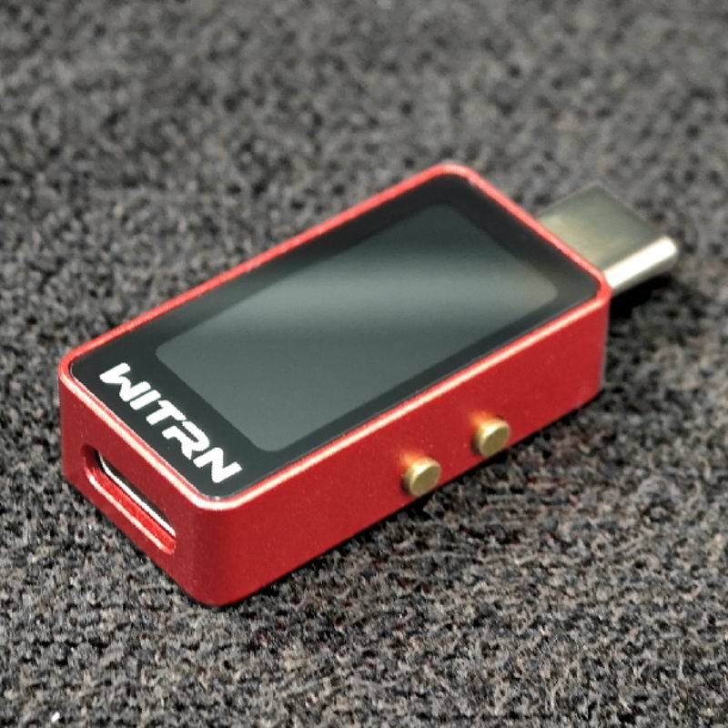 Feszültség- és áramerősség-tesztelő PD3.1 pass-through, 28V, dupla Type-C port