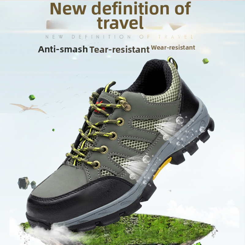 Izolačné pracovné topánky s oceľovou špičkou, dýchajúca mikrovláknová koža + sieť, nízky horný diel, ochrana proti nárazu a prepichnutiu, izolácia do 6 KV