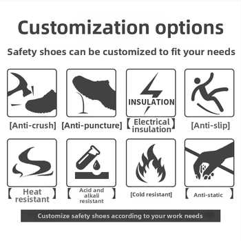 anboot pantofi de protecție din cauciuc izolați, cu partea superioară joasă, izolație 6kV, respirabili, antișoc și antiînțepare cu Kevlar