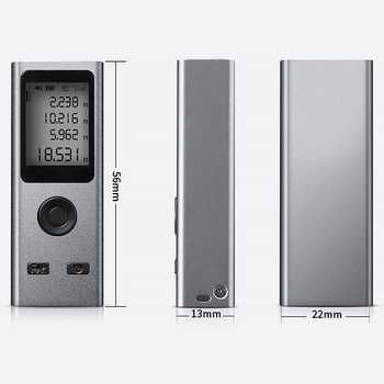 Лазерен измервател на разстояние KS-710030 – миниатюрен, високопрецизен инфрачерен измервателен инструмент за вътрешно приложение