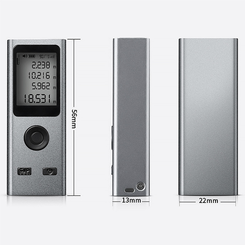Лазерен измервател на разстояние KS-710030 – миниатюрен, високопрецизен инфрачерен измервателен инструмент за вътрешно приложение