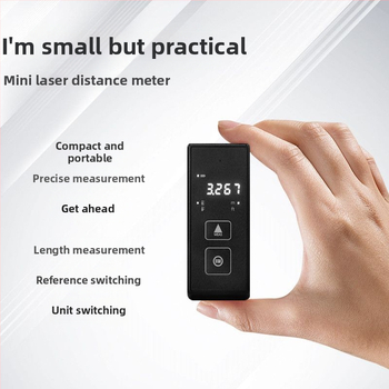 Vnútorný laserový merač vzdialenosti s vysokou presnosťou IR merania a digitálnou pravítkou