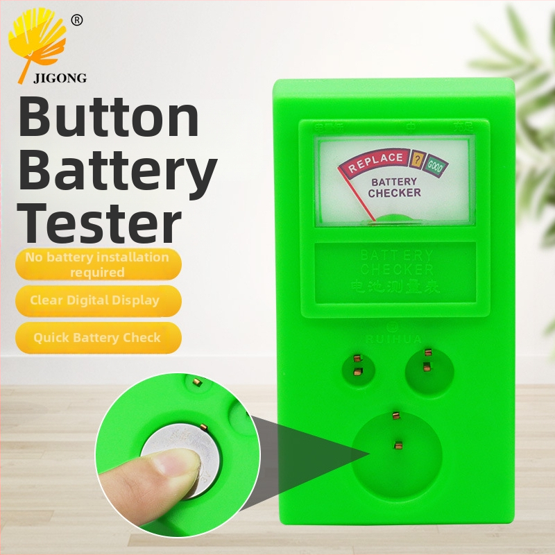 Record Work Prístroj na testovanie batérií do hodiniek – Merací nástroj pre batérie, test gombových batérií