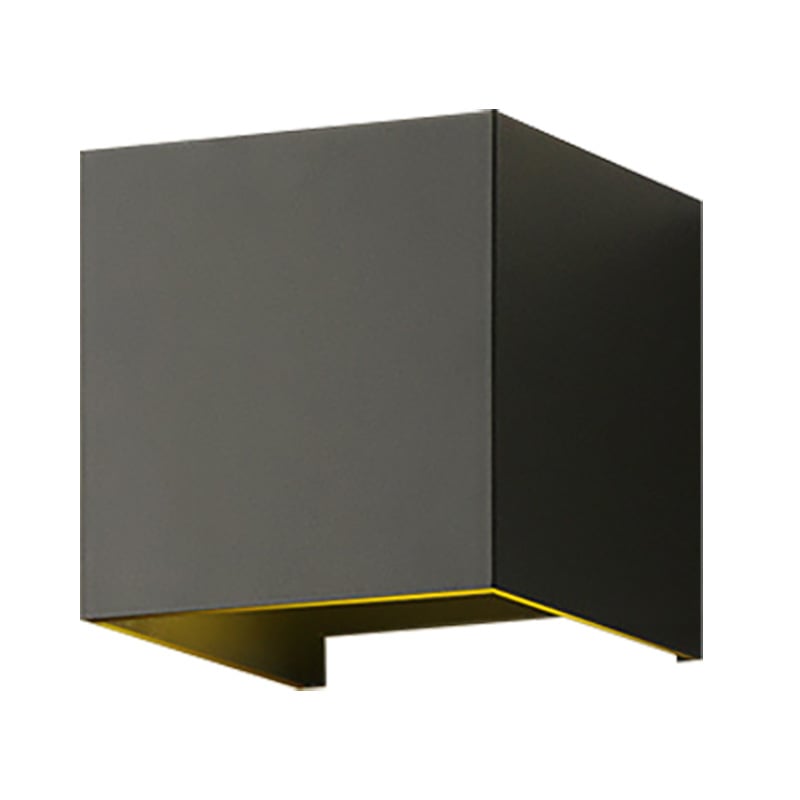 Φανοστάτης τοίχου με 2 LED, IP65 αδιάβροχο, 3000K, 120 lm/W, ζωή 100000 ωρών, αλουμινένιο περίβλημα, εσωτερική/εξωτερική χρήση