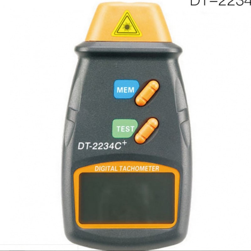 DT-2234C+ ψηφιακός ταχομετρητής λέιζερ, φορητός με ψηφιακή οθόνη, ακρίβεια ±0,05%