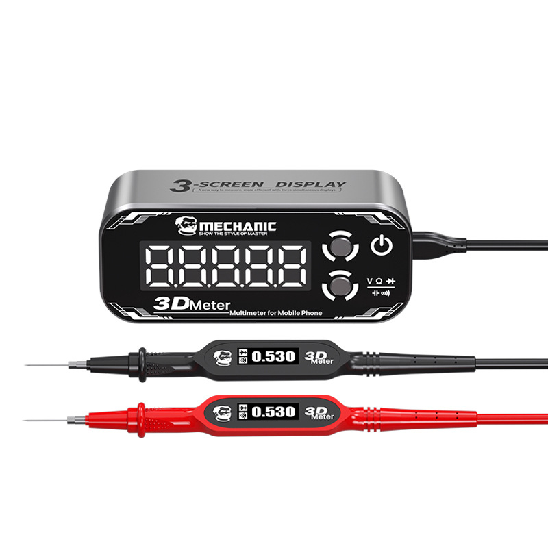 Repairman Detective 3.0 мултиметър – висока прецизност на измерването, дигитален дисплей с три екрана, дълъг живот на батерията, тест за напрежение и капацитет
