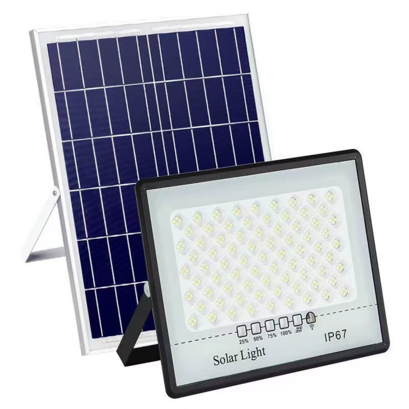 Solarni vanjski floodlight – SMD2835 LED, 100W, IP65, 12–16h rada, vijek 50 000h