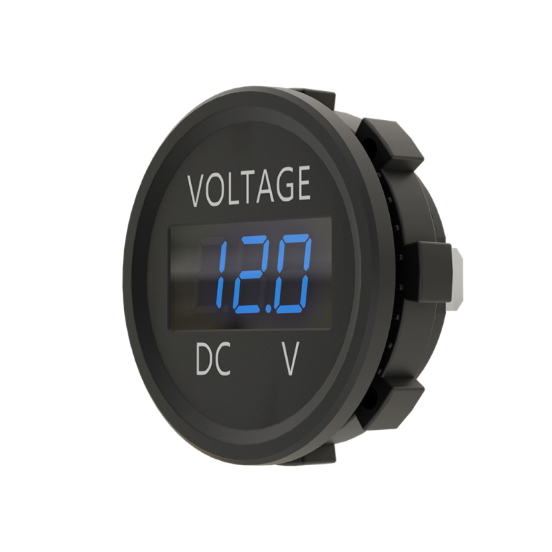 Vodootporan digitalni voltmetar za električna vozila, DC 2,5–30V, visoko precizan instrument