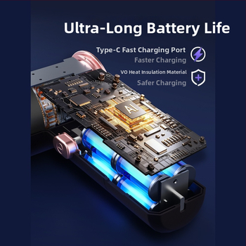 Απορροφητήρας αυτοκινήτου με ισχυρή ισχύ αναρρόφησης, διπλής λειτουργίας (αναρρόφηση και φυση), φορητός με χειρολαβή