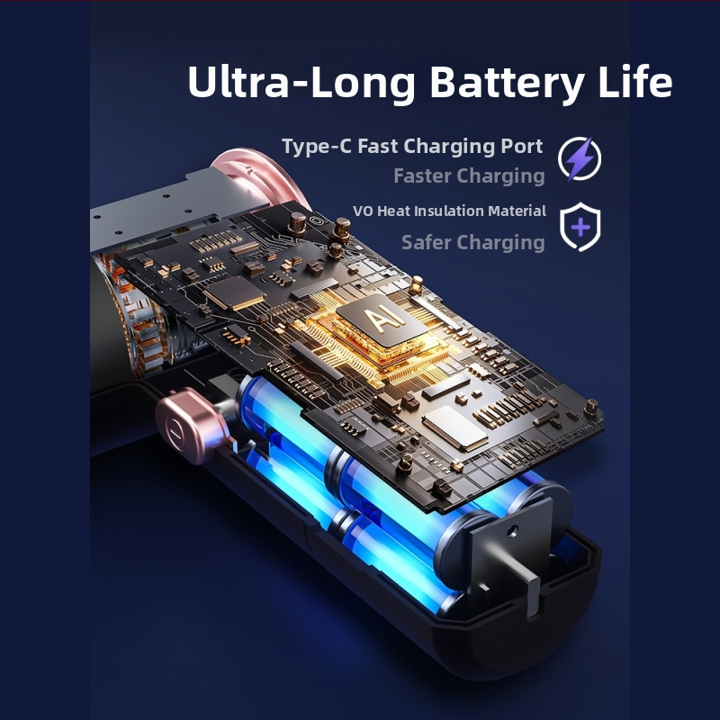 Απορροφητήρας αυτοκινήτου με ισχυρή ισχύ αναρρόφησης, διπλής λειτουργίας (αναρρόφηση και φυση), φορητός με χειρολαβή