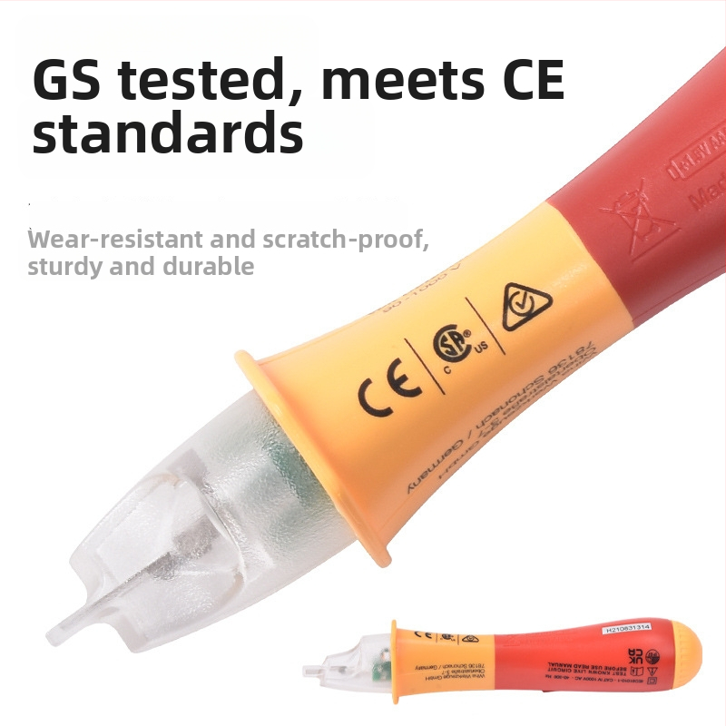 Bezdotykový tester napätia s indukčnou ceruzkou, detekcia vysokého napätia do 1000V