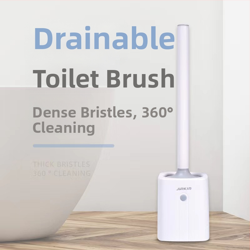 Sada toaletnej kefy s dlhým držadlom, nástenná montáž, plast, Yang Gen