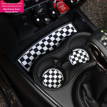 Podložka na poháre pre BMW Mini Cooper One F56/F55/F60/F54 | Silikónová, protišmyková | Materiál: Silikón; Pôvod: Guangzhou; Prispôsobenie: K dispozícii