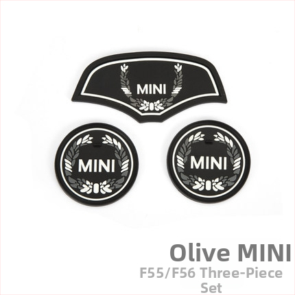 Podložka na poháre pre BMW Mini Cooper One F56/F55/F60/F54 | Silikónová, protišmyková | Materiál: Silikón; Pôvod: Guangzhou; Prispôsobenie: K dispozícii