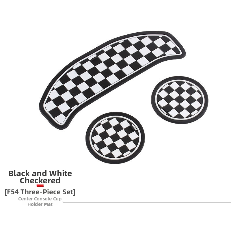 Podložka na poháre pre BMW Mini Cooper One F56/F55/F60/F54 | Silikónová, protišmyková | Materiál: Silikón; Pôvod: Guangzhou; Prispôsobenie: K dispozícii