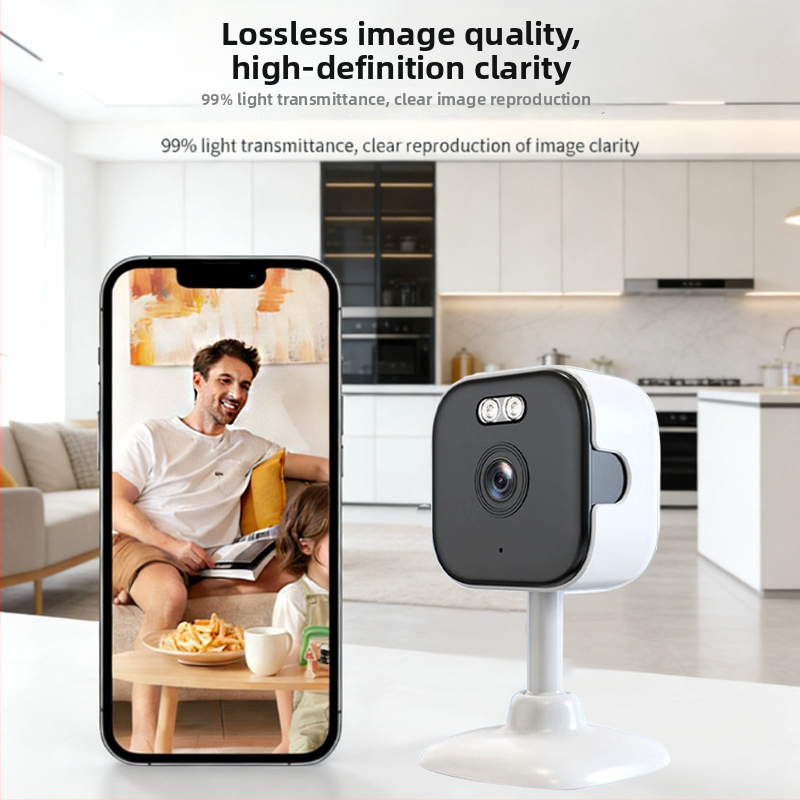 Feikaiya Ky-k01w Vnútorná inteligentná bezpečnostná kamera, 1080p, infračervené nočné videnie, Wi‑Fi, ovládanie cez mobilnú aplikáciu, cloudové úložisko