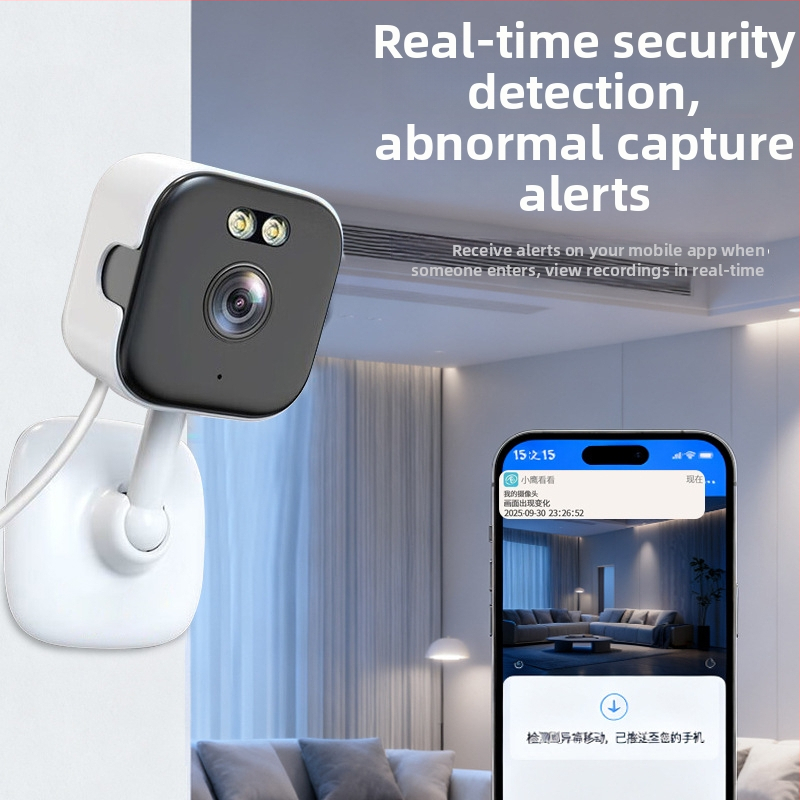 Feikaiya Ky-k01w Vnútorná inteligentná bezpečnostná kamera, 1080p, infračervené nočné videnie, Wi‑Fi, ovládanie cez mobilnú aplikáciu, cloudové úložisko